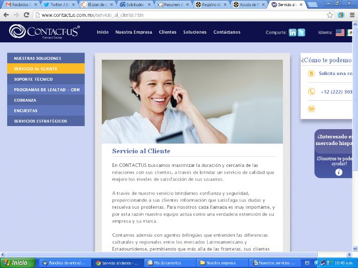 Servicio al Cliente